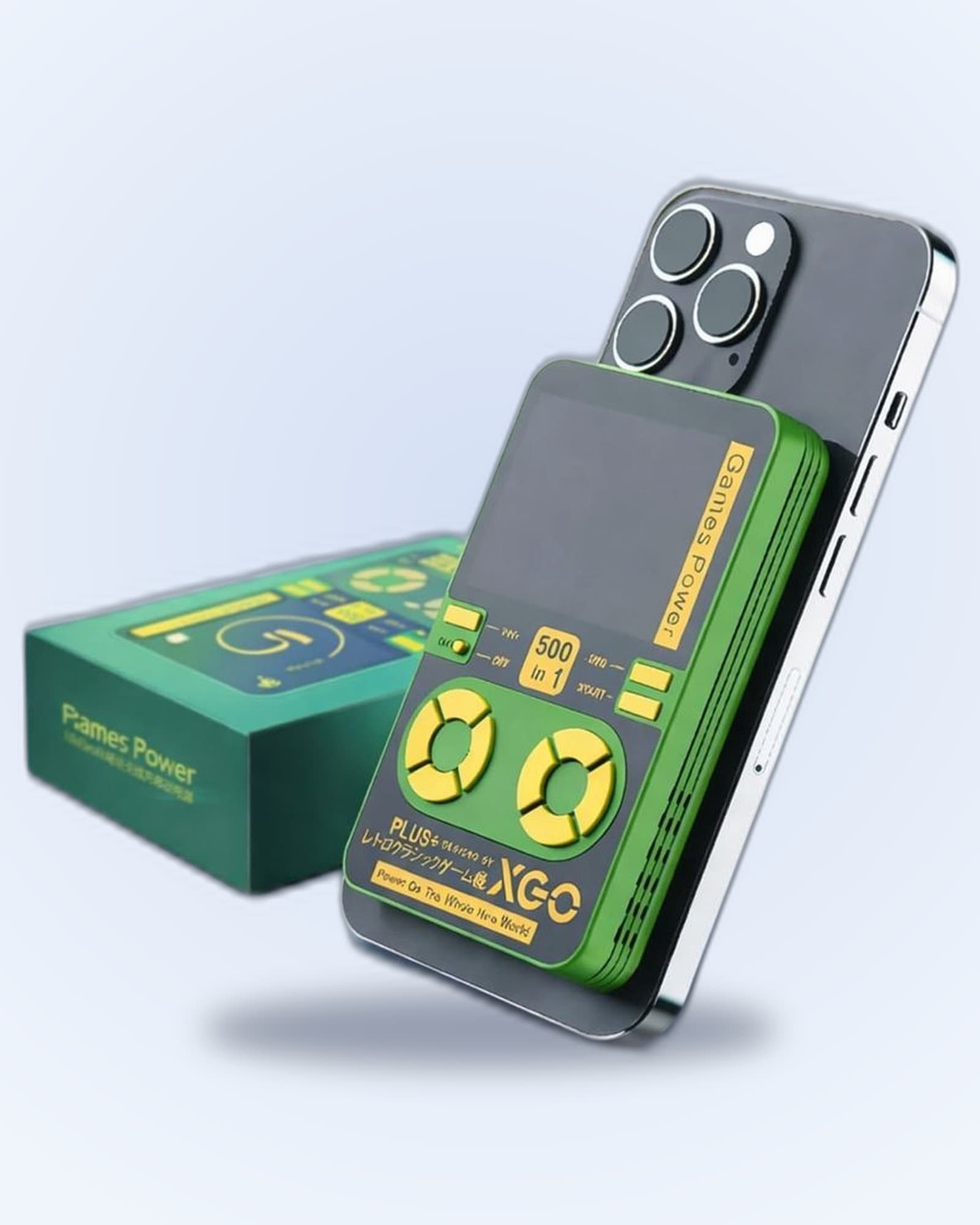 Games Power — Konsolë + Power Bank 2-në-1